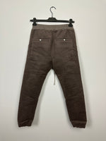 FW20 ‘PERFORMA’ Felted Knee-Pad Biker Joggers