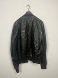 FW20 ‘PERFORMA’ Acid Lambskin Bomber Jacket