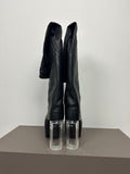 FW23 ‘LUXOR’ Thigh High Flared Grill Kiss Boots