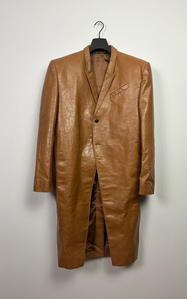 FW21 ‘GETHSEMANE’ Jumbo Leather Tatlin Coat