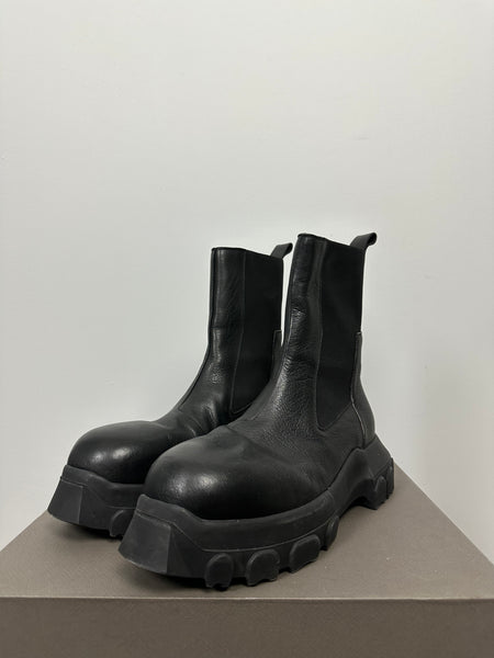 FW19 ‘LARRY’ Calfskin Bozo Tractor Boots