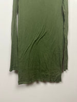 FW21 ‘GETHSEMANE’ Green Micro Rib Hoodie