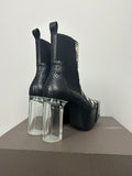 SS22 ‘FOGACHINE’ Python Grolled Kiss Boots