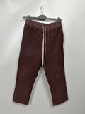 FW20 ‘PERFORMA’ Burgundy Corduroy Pants