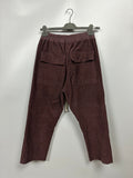 FW20 ‘PERFORMA’ Burgundy Corduroy Pants