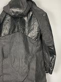 FW13-14 Leather Sleeve Hooded Parka