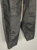 Cropped Waxed Womens' Jeans