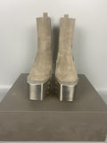 Dust Suede Bevel Kiss Boots