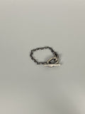 Blackened Sterling Chain Link Bracelet