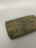SS17 'WALRUS' Alligator Leather Zip-around Wallet