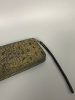 SS17 'WALRUS' Alligator Leather Zip-around Wallet
