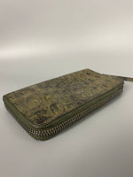 SS17 'WALRUS' Alligator Leather Zip-around Wallet