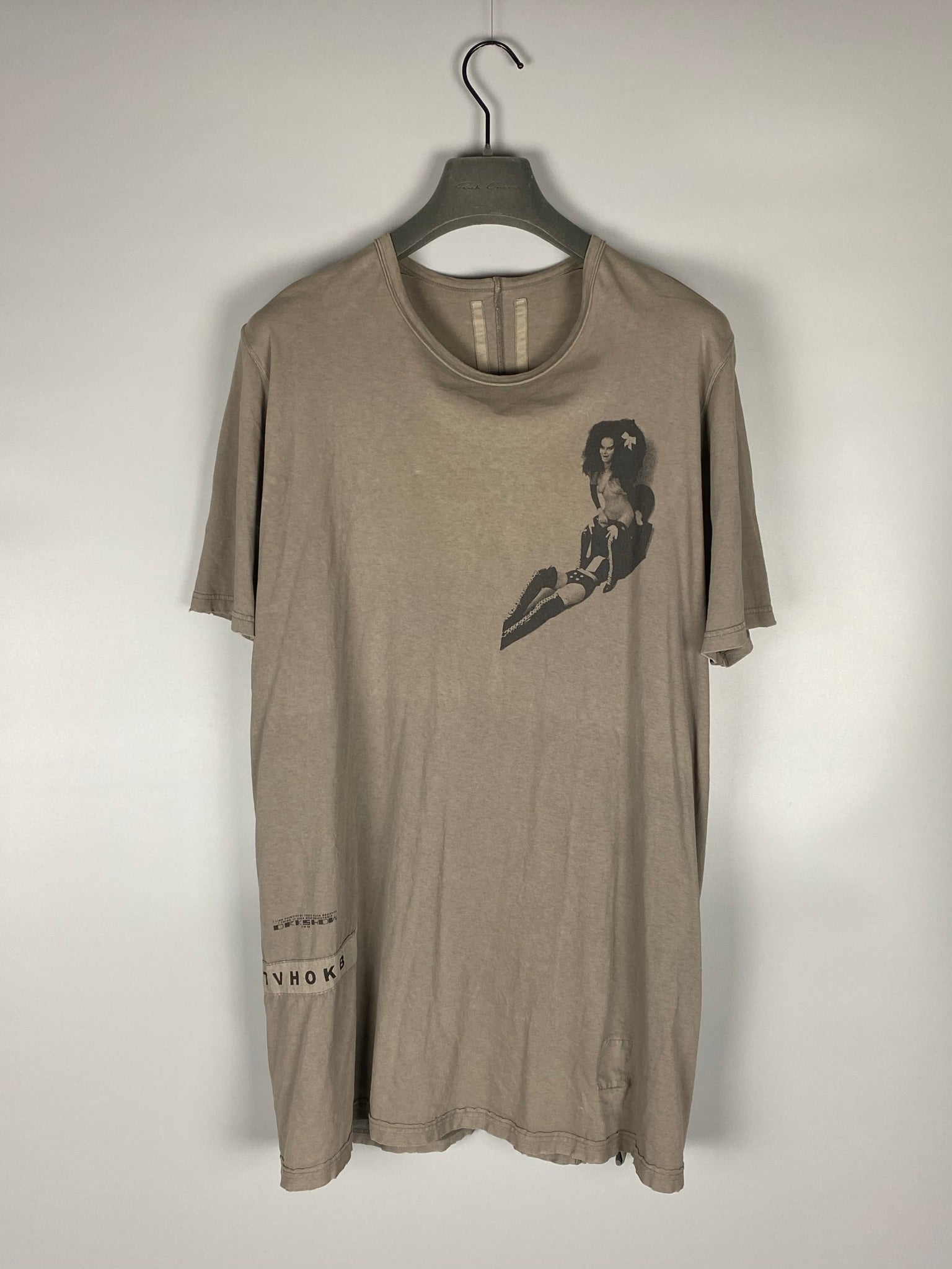 工芸品 earnest hearts Karen black man FW08 DRKSHDW 'The Voluptuous Horror of Karen Black' Tee