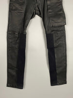 FW14 'MOODY' No-flap Lambskin Memphis Pants