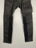 FW14 'MOODY' No-flap Lambskin Memphis Pants