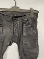 FW14 'MOODY' No-flap Lambskin Memphis Pants