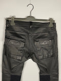 FW14 'MOODY' No-flap Lambskin Memphis Pants