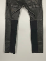 FW14 'MOODY' No-flap Lambskin Memphis Pants