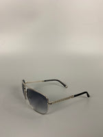'Wrecked Em' Silver Sunglasses