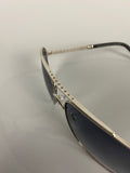 'Wrecked Em' Silver Sunglasses