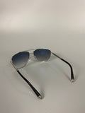 'Wrecked Em' Silver Sunglasses