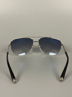 'Wrecked Em' Silver Sunglasses