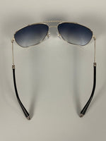 'Wrecked Em' Silver Sunglasses