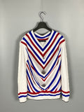 Multi-Collared Varsity Sweater