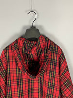 FW18 Oversized Hooded Zip Flannel