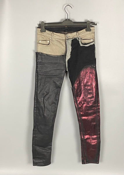 SS20 'TECUATL' Tyrone Cut Patchwork Denim