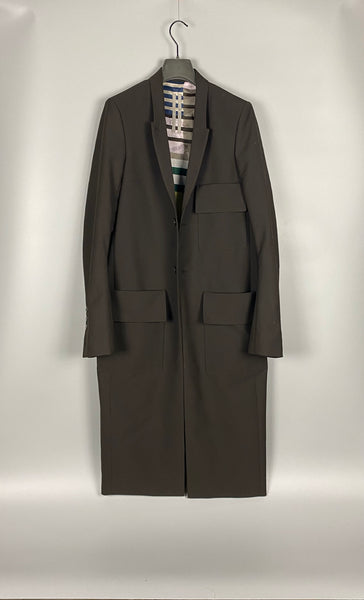 SS20 'TECUATL' Uxmal Lined Cargo Moreau Coat