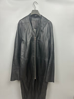 SS22 ‘FOGACHINE’ Unlined Leather Klaus Coat