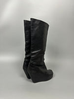 FW09 ‘CRUST’ Knee High Wedges