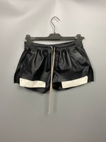 SS22 ‘FOGACHINE’ Leather Microshorts