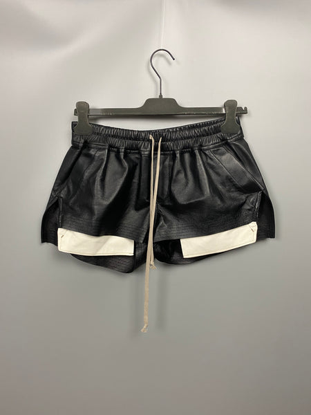 SS22 ‘FOGACHINE’ Leather Microshorts