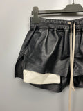 SS22 ‘FOGACHINE’ Leather Microshorts
