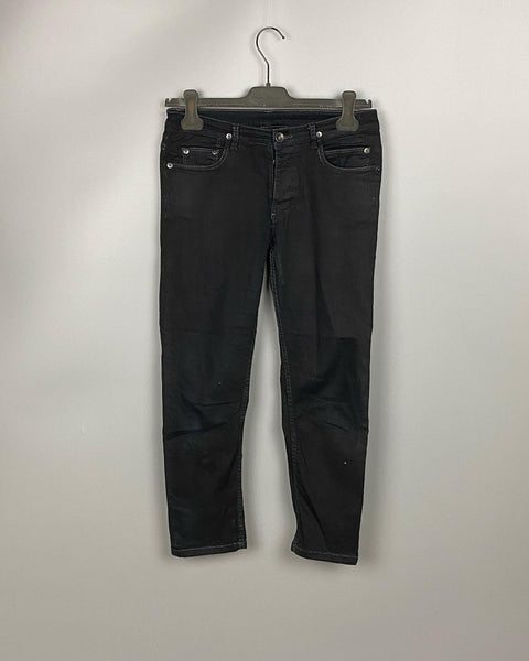 DRKSHDW Blackety Black Cropped Berlin Denim