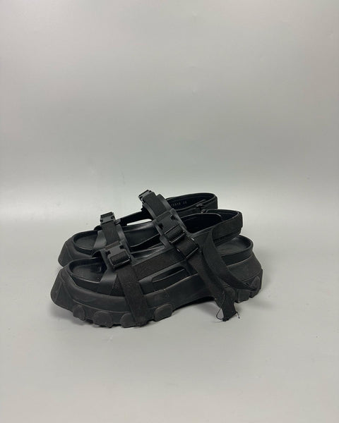 アウトレット直販 rick owens tractor sandal - 靴