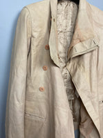 Blistered Leather Biker Jacket