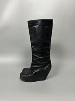 FW09 ‘CRUST’ Knee High Wedges