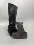 FW09 ‘CRUST’ Knee High Wedges