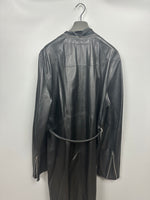 SS22 ‘FOGACHINE’ Unlined Leather Klaus Coat