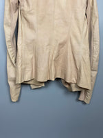 Blistered Leather Biker Jacket