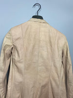 Blistered Leather Biker Jacket