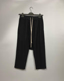 FW16 ‘MASTODON’ Wool Dropcrotch Cropped Trousers