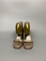 SS13 ‘ISLAND’ Gold Embellished Heeled Sandals